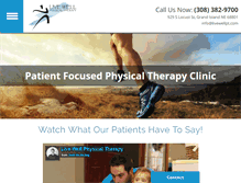 Tablet Screenshot of livewellpt.com